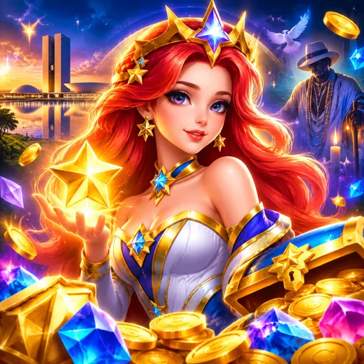 Starlight Princess - slot com multiplicadores e tema anime